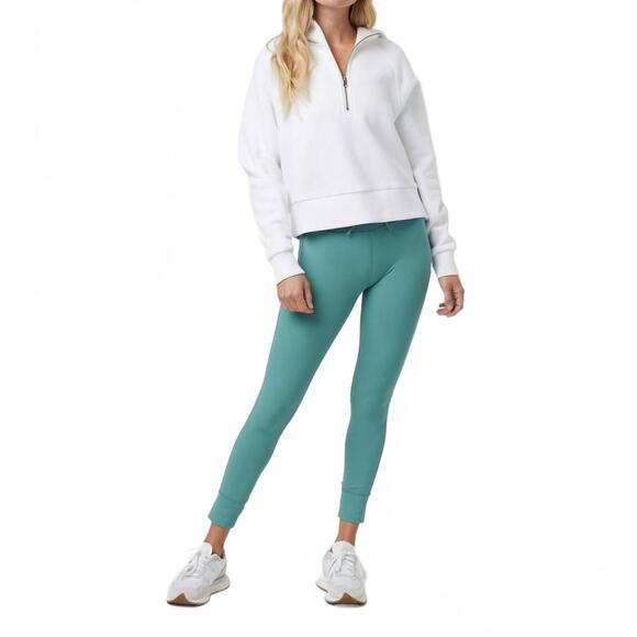 NEW VUORI restore relaxed half zip hoodie in white - Picture 4 of 4